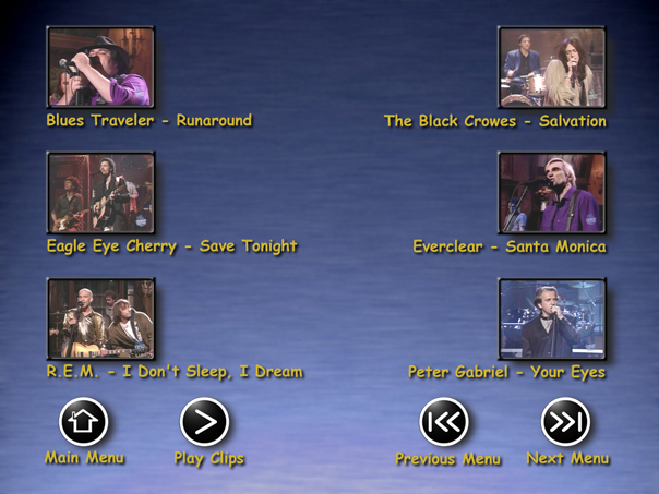 Music Volumes1 Menu 1